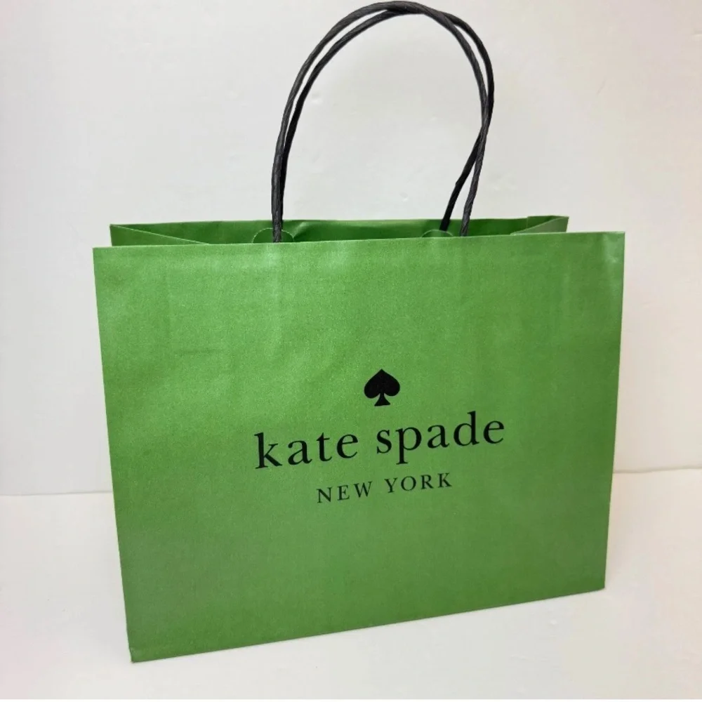 KATE SPADE Reusable Shopping Gift Bag with Tissue Paper